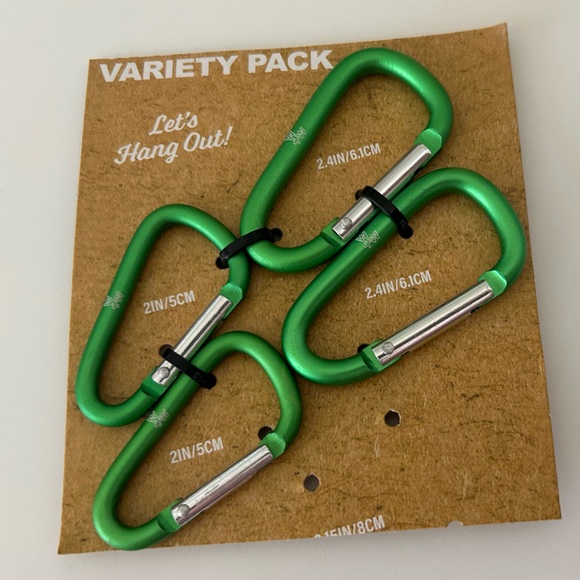 Green Carabiner Variety Pack - Picture 1 of 2